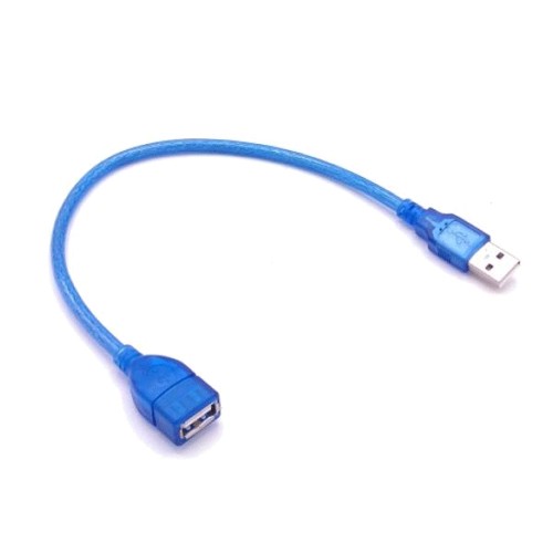 کابل افزایش طول USB طول 30 سانتی متری شیلددار کابل افزایش طول USB طول 30 سانتی متری شیلددار