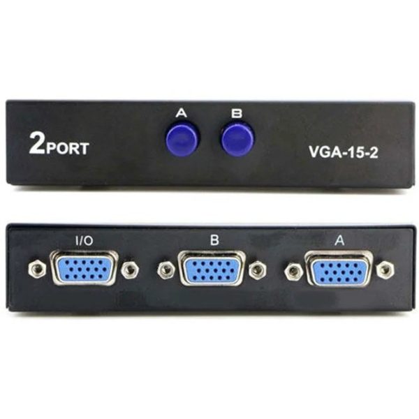 سوییچ دو پورت مدل VGA برند Ifortech سوییچ دو پورت مدل VGA برند Ifortech